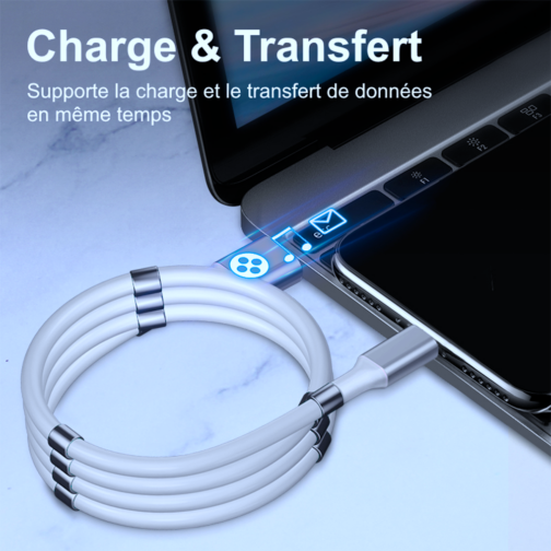 Chargeur USB C ou Type-c, Charge Rapide pour Samsung, Oppo, Huawei, Xiaomi, Opneplus et autres. Charge et transfert de données en USB